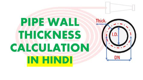 pipe wall thickness calculation online